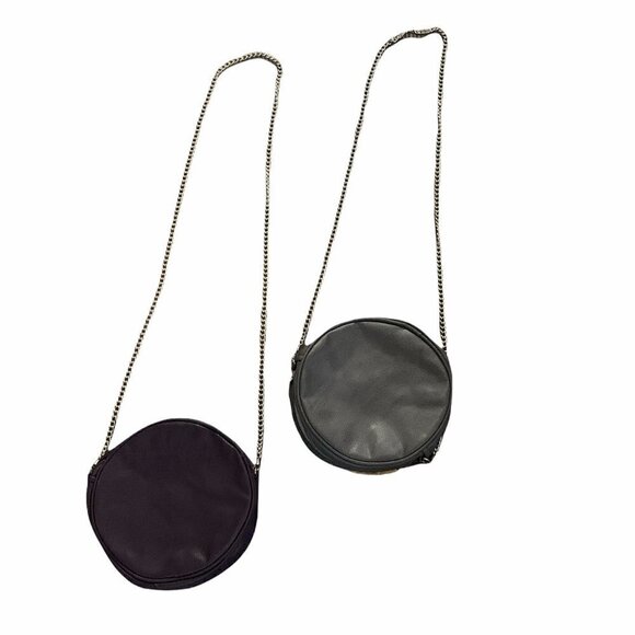 Pair of Small Round 3D Flower Purses Chain Strap - Picture 2 of 11